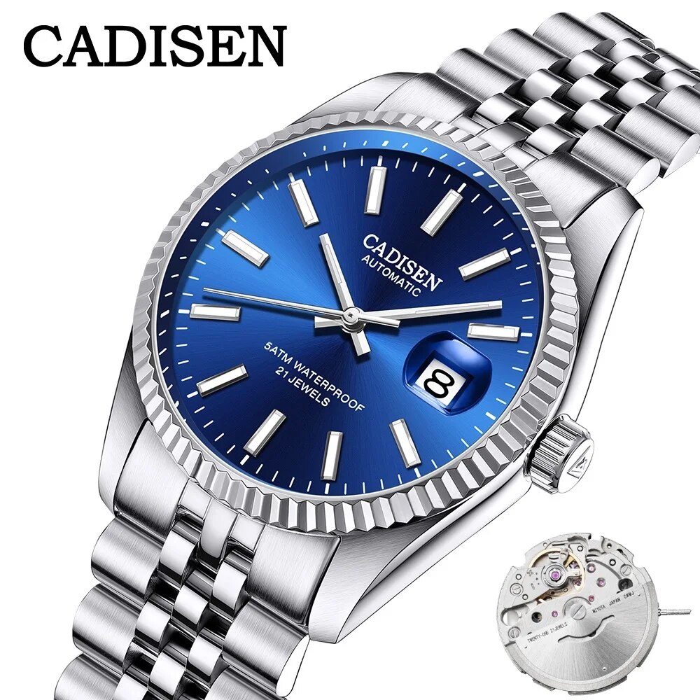 Rolex Watch Datejust - CADISEN Männer Mechanische Uhr Top Marke