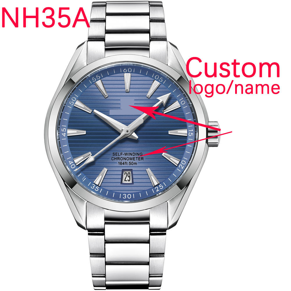 Jewelry Style Watches - Luxus NH35 Movt Individuelles Logo 41mm