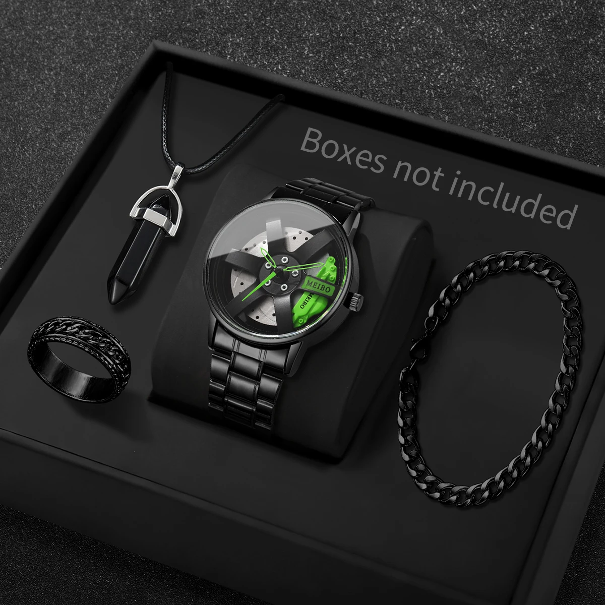 4-teiliges Set Modische 3D-Aut – Jewelry Like Watches Bewertung und Preis