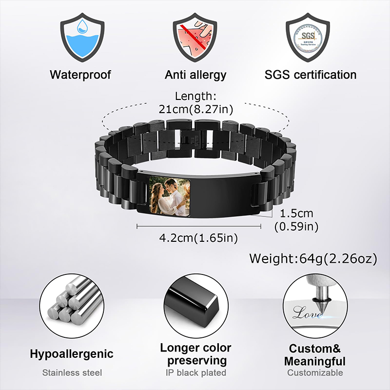Benutzerdefiniertes Bild Text  – Jewelry Style Watches Bewertung und Preis