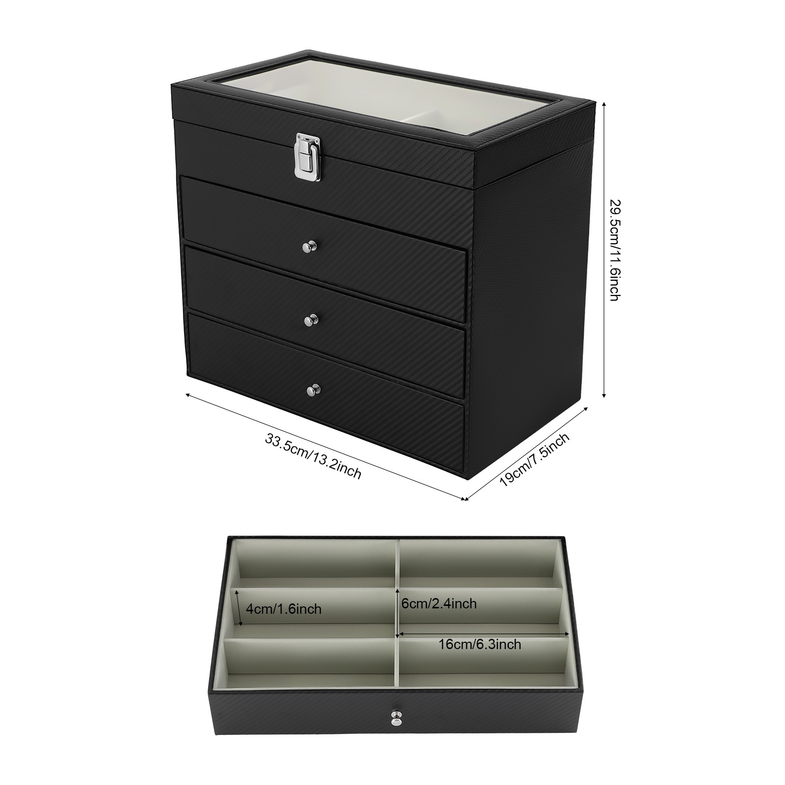 Brillen-Aufbewahrungsbox, 4-la – Jewelry Like Watches Bewertung und Preis