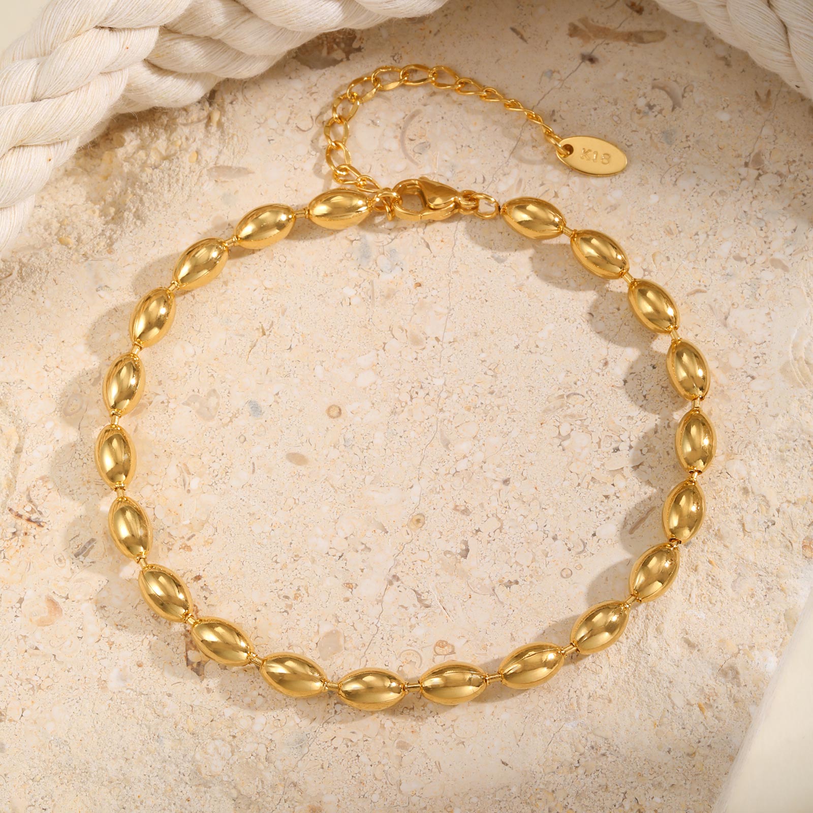 Fußkettchen aus Edelstahl mit  – Jc Jewelry & Watches Bewertung und Preis