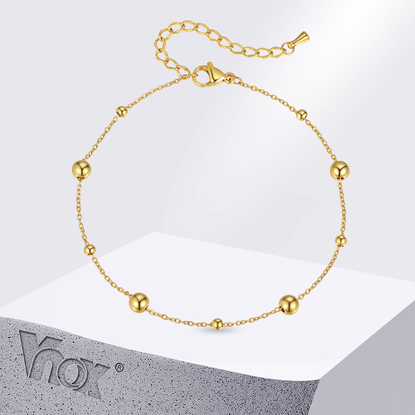 Vnox Edelstahl-Fußkettchen mit – Jc Jewelry & Watches Bewertung und Preis
