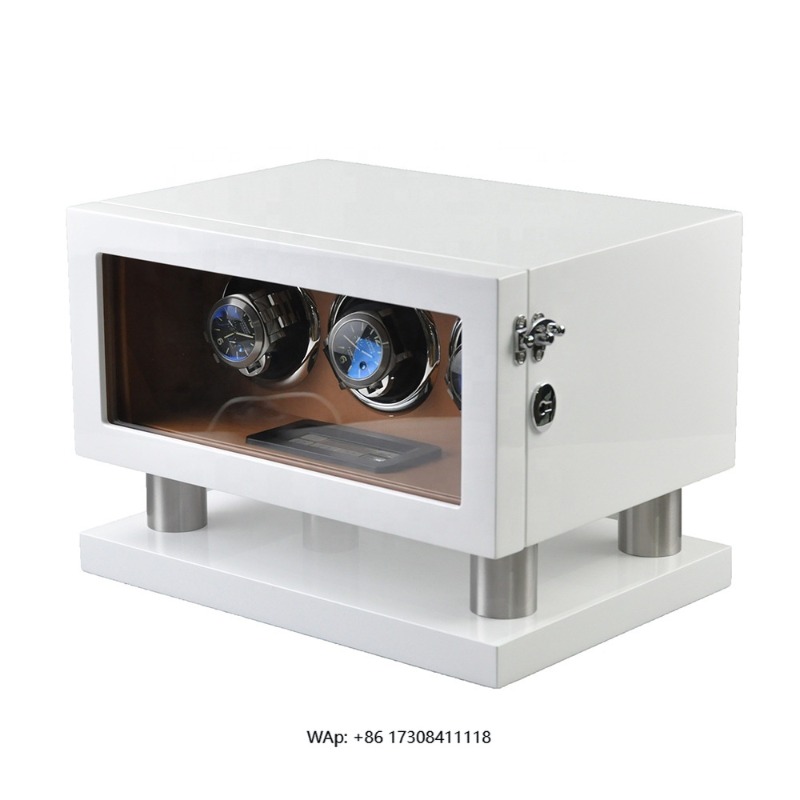 Weiß-Braune Leder-Uhrenbeweger – Automatic Watch Winder Bewertung und Preis