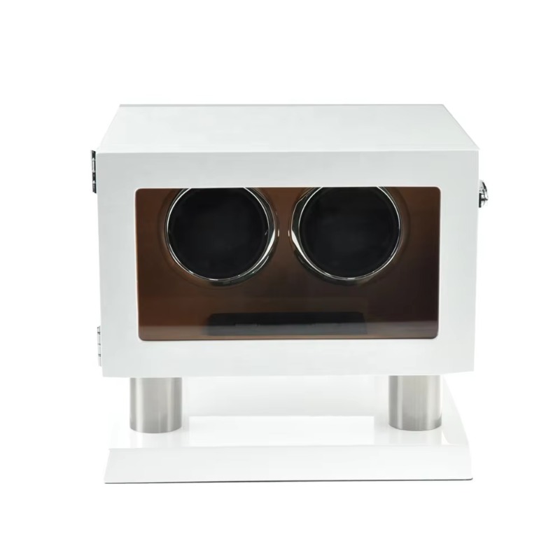 Weiß-Braune Leder-Uhrenbeweger – Automatic Watch Winder Bewertung und Preis