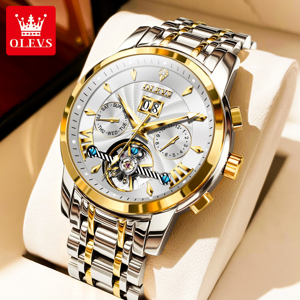 OLEVS 9965 Herrenuhr, klassisc – Rolex Watch Datejust Bewertung und Preis