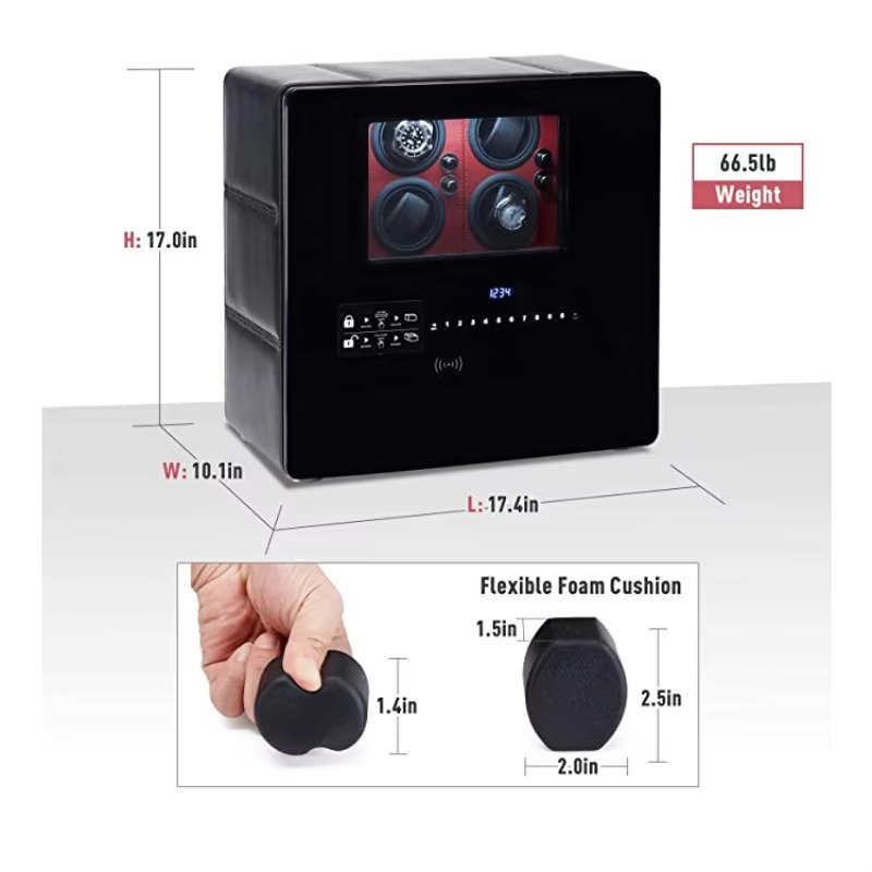 Luxuriöse Uhrenbeweger-Box mit – Automatic Watch Winder Bewertung und Preis