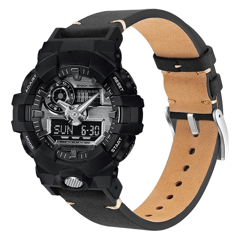 Echtes Leder 16 mm Armband für – Casio Watch G-Shock Dw-5600 Bewertung und Preis