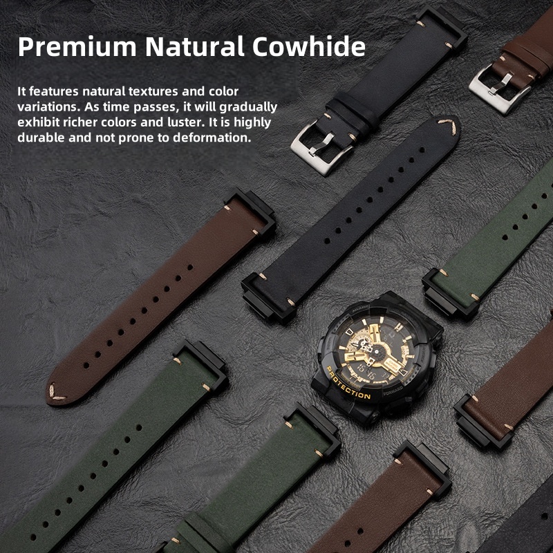 Echtes Leder 16 mm Armband für – Casio Watch G-Shock Dw-5600 Bewertung und Preis