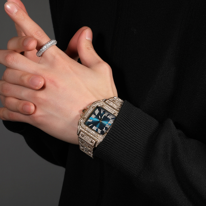 Hip Hop Luxus Quarz Handgelenk – Jewelry Like Watches Bewertung und Preis
